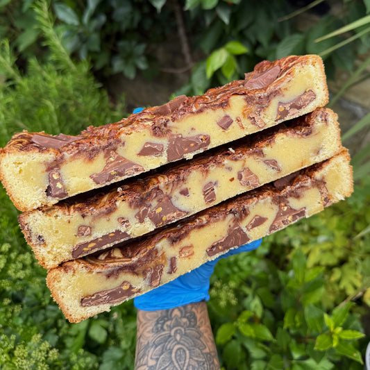 Limited Edition Salted Caramel Toblerone Blondie
