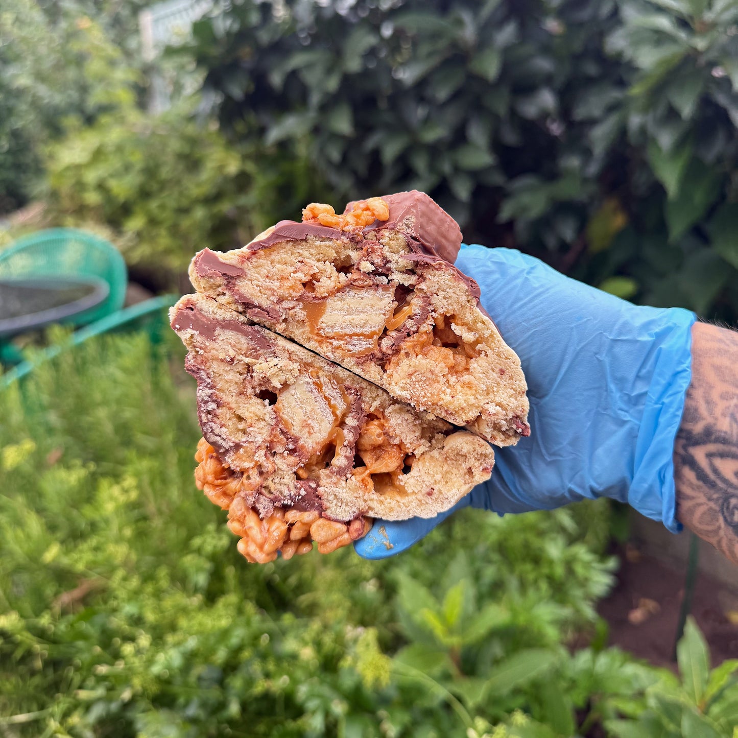 Lion Bar Krispy Cookie