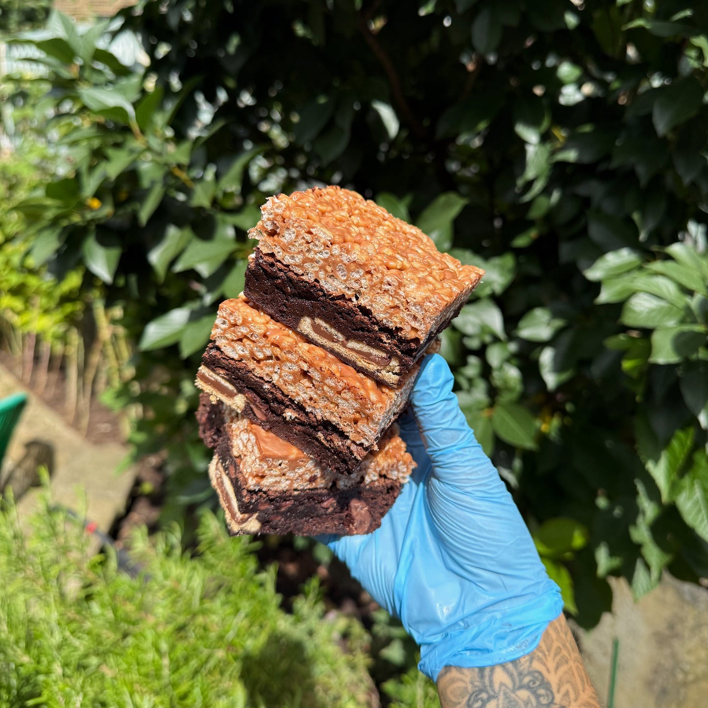 Nutella Krispy Brownie