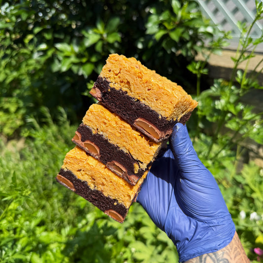 Cadburys Caramel Cornflake Brownie