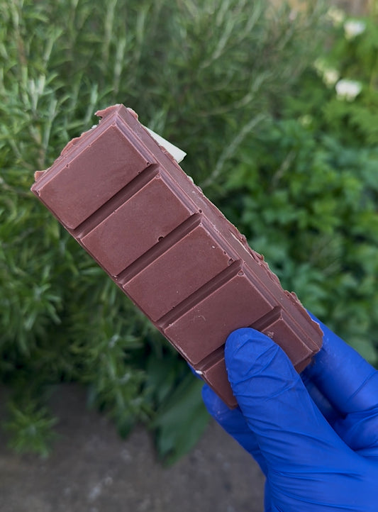 Cookie Dough Stuffed Chocolate Bars